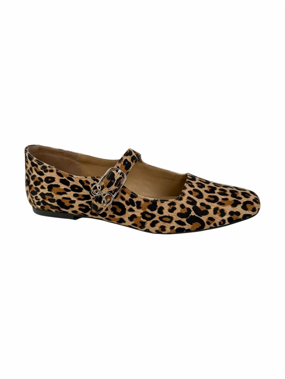 Sam and Libby Women's Fredi Mary Jane Flats Leopard Print Size 9.5M